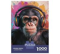 Jigsaw Puzzles for Adults 1000 Piece Chimp Beats -1 Jigsaw Puzzle Brain Teaser Game Stress Reliever Unique Birthday And Xmas Gifts 70x50cm/1000pcs