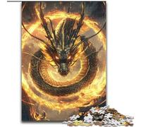 Jigsaw Puzzles for Adults 1000 Piece Chinese Dragon Brain Intelligence Challenge Addictive Toys Birthday Present, Gifts, Wall Art (size 26x38cm)