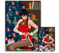 Jigsaw Puzzles for Adults 1000 Piece Christmas Cheer Paper Jigsaw Puzzles for Adults for Family Interactive Game 1000 PCS(38x26cm)