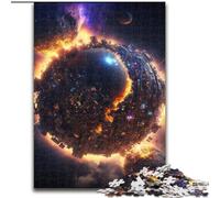 Jigsaw Puzzles for Adults 1000 Piece Cities in The Sky 1000 Piece Puzzle Perfect Christmas & New Year Gift, size 50x75cm
