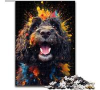 Jigsaw Puzzles for Adults 1000 Piece Cockapoo Jigsaw Puzzles for Adults 1000 Piece Adult & Family Activity, DIY Home Decor Gift Size 50X75CM
