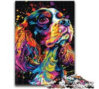 Jigsaw Puzzles for Adults 1000 Piece Cocker Spaniel Teenager Jigsaw,family Fun Games Is Ideal As A Gift for The Whole Family (26x38cm)
