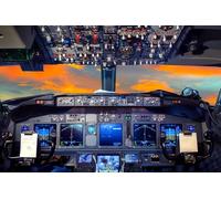 Jigsaw Puzzles For Adults 1000 Piece Cockpit Puzzle Cessna Flight Deck F 16 737 Airplane Cockpit at Sunset Photo Photograph Family Funny Challenging Holiday Puzzles Gift