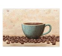 Jigsaw Puzzles for Adults 1000 Piece, Coffee Puzzles for Adults, Impossible Puzzle 1000 Pieces, Family Educational Wooden Puzzle, Challenging Jigsaws, Gift Box Packaging, Gifts for Women, Men, S-31