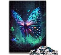 Jigsaw Puzzles for Adults 1000 Piece Color Butterfly for And from 14 Years And over Hands-on Game Christmas Game Gifts 38x26cm