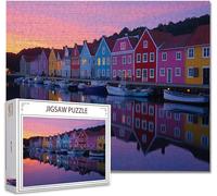 Jigsaw Puzzles for Adults 1000 Piece color Difficult Impossible Puzzle Educational Games Improve Memory Stress Reliever with Poster Included Compact Box the any Occasion or Holiday D-7