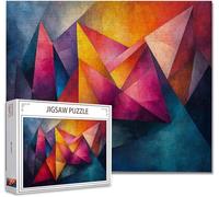 Jigsaw Puzzles for Adults 1000 Piece color Difficult Impossible Puzzle Educational Games Improve Memory Stress Reliever with Poster Included Compact Box the any Occasion or Holiday Y-7