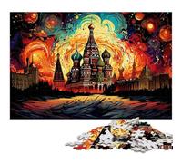 Jigsaw Puzzles for Adults 1000 Piece Color Russia. St. Petersburg Wooden Puzzle - Learning Educational Toys Family Games 1000 PCS(75x50cm)