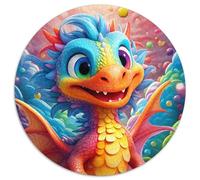 Jigsaw Puzzles for Adults 1000 Piece Colorful Art Dragon Puzzle 1000 Pieces Jigsaw Family Bonding Activity,Unique Gift for Holidays & Birthdays (Size 67.5x67.5cm)