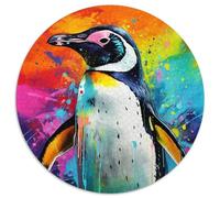 Jigsaw Puzzles for Adults 1000 Piece Colorful Art Penguin Paper Jigsaw Perfect for Family Fun on Christmas,Thanksgiving,Birthdays & Easter (67.5x67.5cm)