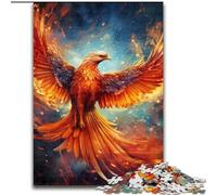 Jigsaw Puzzles for Adults 1000 Piece Colorful Art Phoenix Wooden Jigsaw Puzzles size50x75cm Ideal And Home Decor
