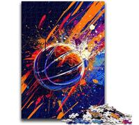 Jigsaw Puzzles for Adults 1000 Piece Colorful Basketball Jigsaw,Educational Games Wall Decoration Unique Birthday And Xmas Gifts (50x75cm)