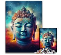 Jigsaw Puzzles for Adults 1000 Piece Colorful Buddha Puzzles for Adults for Teenagers & Family Fun - DIY Brain Teaser Game Gift 50x75CM/19.68x29.52inch