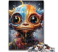 Jigsaw Puzzles for Adults 1000 Piece Colorful Chihuahua 1000 Pieces for Teenagers,Educational Toy Funny Family Games Unique Home Decor (38x26cm)
