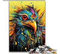 Jigsaw Puzzles for Adults, 1000 Piece Colorful Eagle Puzzle Adult Game Gift Family Interactive Game Brain Challenge Gift (size : 26x38cm)