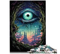 Jigsaw Puzzles for Adults 1000 Piece Colorful fantasy monsters Jigsaw Puzzle - Challenging Game 26x38cm Artists Collection Fine Art