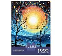 Jigsaw Puzzles for Adults 1000 Piece Colorful Magic Puzzle for Adults Brain Teaser Game Enhance Memory Fun at Home Activities, 70x50cm/1000pcs