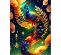 Jigsaw Puzzles for Adults 1000 Piece Colorful Peacock, Jigsaws 1000 pieces for adults Family Activity, Challenging puzzles Games, Colourful, Beautiful Decoration Puzzle