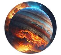 Jigsaw Puzzles for Adults 1000 Piece Colorful Planet 1000 Pieces Round Puzzles for Adults Family Interactive Game, Craft Gift with Colorful Artwork 1000pcs (67.5x67.5cm)