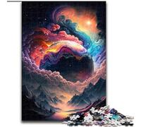 Jigsaw Puzzles for Adults 1000 Piece Colorful Planet Exploding JigsawPuzzle 1000 Pieces for Adults for Teenager & Family Fun, (Size 26x38cm)