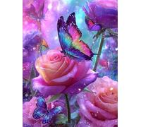Jigsaw Puzzles for Adults 1000 Piece Colorful Rainbow Butterfly, Jigsaws 1000 pieces for adults Family Activity, Challenging puzzles Games, Colourful, Beautiful Decoration Puzzle