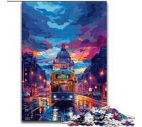 Jigsaw Puzzles for Adults 1000 Piece Colorful Taj Mahal Jigsaw for Teenagers, Family Game Night, Brain-Challenging Gift Idea (size : 26x38cm)