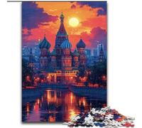 Jigsaw Puzzles for Adults, 1000 Piece Colorful Taj Mahal Jigsaw Made of Wood,Relaxing Entertainment, Home Decor 1000pcs(50x75cm)