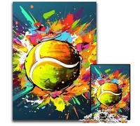 Jigsaw Puzzles for Adults, 1000 Piece Colorful Tennis Puzzles for Adults Erfect for Home Decor, Birthdays, Holidays, And Gifts 50x75CM/19.68x29.52inch