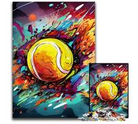 Jigsaw Puzzles for Adults 1000 Piece Colorful Tennis Puzzles for Adults for Teenagers, Couples, And Friends for Birthdays, Christmas 26X38CM/10.23x14.96inch