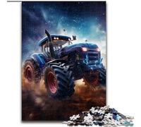 Jigsaw Puzzles for Adults 1000 Piece Colorful Tractor Wooden Jigsaw Puzzles size50x75cm Ideal And Home Decor