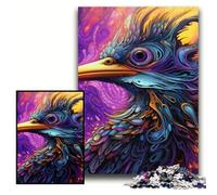Jigsaw Puzzles for Adults 1000 Piece Colorful Woodpecker Jigsaw Puzzles for Adults Size 50x75cm for Parents, Lovers, Friends - Age 14+