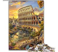 Jigsaw Puzzles for Adults 1000 Piece Colosseum Puzzle Perfect for Family Fun on Christmas, Thanksgiving, Birthdays & Easter (size 26x38cm)