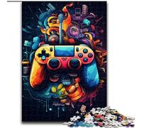 Jigsaw Puzzles for Adults 1000 Piece Colour Game Controller Made of Wood, Perfect DIY Art Decor Or Birthday Gift 50x75cm Family Fun Craft, Perfect for Birthdays, Holidays