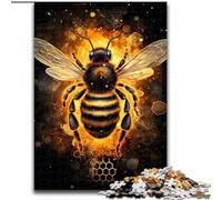 Jigsaw Puzzles for Adults 1000 Piece Colourful Bees Jigsaw Family Interactive Game, DIY Home Decor Brain Challenge Gift (size : 26x38cm)