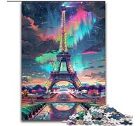 Jigsaw Puzzles for Adults, 1000 Piece Colourful Eiffel Tower Puzzle Perfect for Teenagers & Family Fun, for Birthdays (size : 26x38cm)