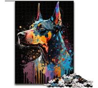 Jigsaw Puzzles for Adults, 1000 Piece Colourful German Shepherd Puzzle Made of cardboard,Perfect Home Or Office Decor, Ideal 1000pcs(26x38cm)