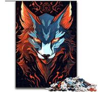 Jigsaw Puzzles for Adults 1000 Piece Colourful Robot Fox Art Jigsaw for Teenagers, Family Game Night, Brain-Challenging Gift Idea (size : 50x75cm)