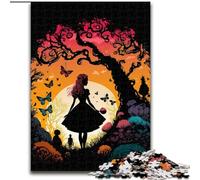 Jigsaw Puzzles for Adults, 1000 Piece Colourful Tree of Life Puzzle Ideal for Lover, Perfect Christmas, New Year, Valentine's Gift (size : 26x38cm)