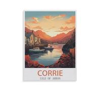 Jigsaw Puzzles for Adults 1000 Piece，Corrie Isle of Arran，Educational Games Brain Challenge Jigsaw Puzzles for Adult Kids（50x70cm）-GX8