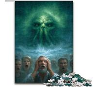 Jigsaw Puzzles for Adults 1000 Piece Cosmic Cthulhu Puzzle for Home Decor, Ideal Christmas & New Year Gift for Teenagers (size 26x38cm)