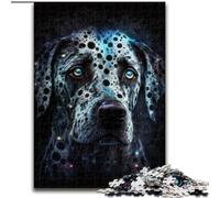 Jigsaw Puzzles for Adults 1000 Piece Cosmic Dalmatian Made of Wood, Fun Activity for at Home 50x75cm Family Fun Activity, Brain Challenge, for Teenager