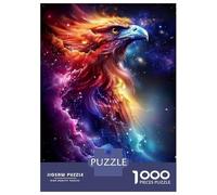 Jigsaw Puzzles for Adults 1000 Piece Cosmic Eagles Flight Puzzles for Adults Relax Games Pattern Assembly Christmas Birthday Gifts 38x26cm/1000pcs