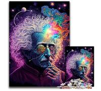 Jigsaw Puzzles for Adults 1000 Piece Cosmic Genius Jigsaw Puzzles Ideal for Teenagers & Collectors, Travel Gift, Family Activity 50x75CM/19.68x29.52inch
