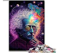 Jigsaw Puzzles for Adults 1000 Piece Cosmic Genius Made of Wood, Fun Activity for at Home 50x75cm Family Fun Activity, Brain Challenge, for Teenager