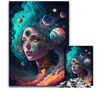 Jigsaw Puzzles for Adults 1000 Piece Cosmic High cardboard Jigsaw Puzzles for Adults Perfect for Christmas, Halloween, Easter, New Year 26X38CM/10.23x14.96inch