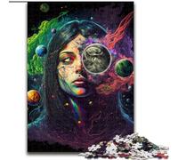 Jigsaw Puzzles for Adults 1000 Piece Cosmic High, Stress Reliever Difficult Challenge Secret Santa Gifts for Age 14 Years Up (Size 50x75cm)
