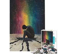 Jigsaw Puzzles for Adults 1000 Piece Cosmic Sorrow Fun Activities at Home But Fun And Humorous Relax Games for 14+ Puzzle Game Offered (50x75cm)