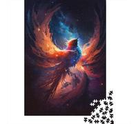 Jigsaw Puzzles for Adults 1000 Piece Cosmic Space Phoenix Puzzles for Adults Wooden Board Puzzles Funny Gift 1000pcs (75x50cm)
