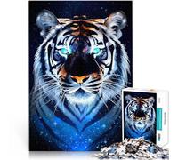 Jigsaw Puzzles for Adults 1000 Piece Cosmic TIGER Family Activity 26x38cm is ideal as gifts for the whole family Suitable for and 14