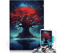 Jigsaw Puzzles for Adults 1000 Piece Cosmic Tree of Life Handgeschwindigkeitswettbewerb Eltern-Kind-Interaktion75x50cm